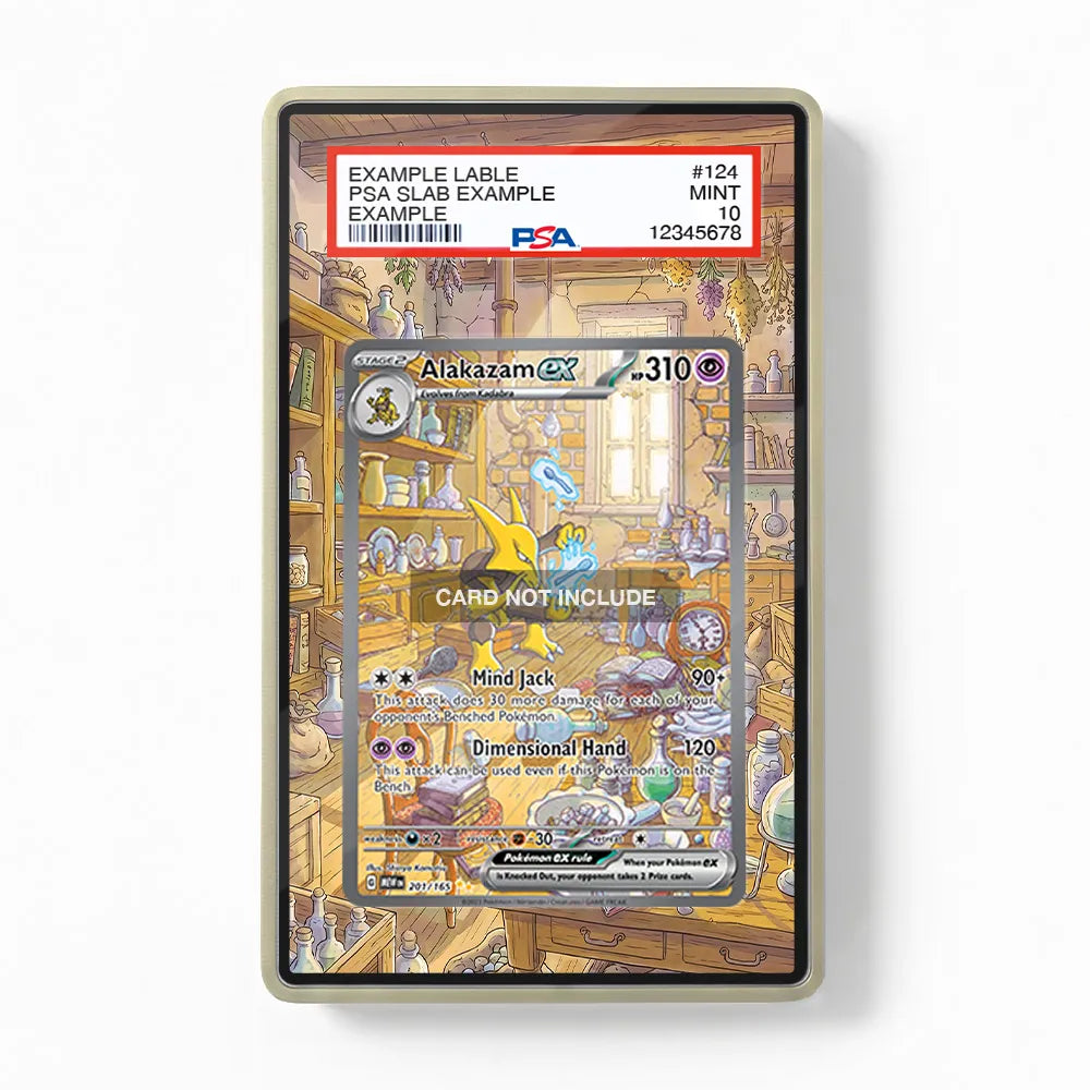 201 165 pokemon card Alakazam 201/165 151 (Ungraded) Display Case CardAura Psychic Dimensional Hand (120) This attack can be used if this Pokemon is on the Bench. Alakazam ex 201-165 SIR SAR
