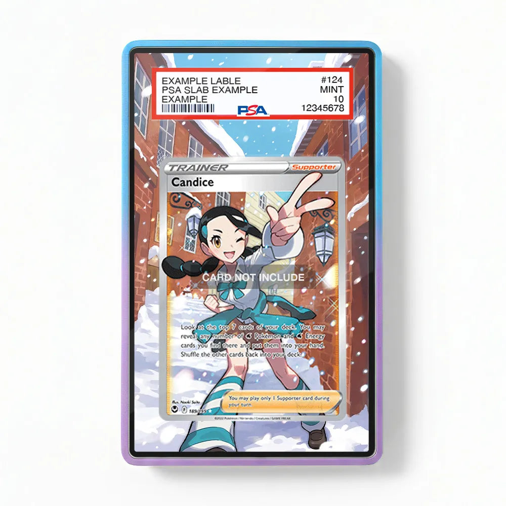 candice pokemon card price 189-195 Ultra Rare Silver Tempest Extended Art Display Case | Magnetic Acrylic, PSA, Screw Standing Options High-End Size:PSA 10 - Brand New in a stunning full Bears, Bears, Bears •