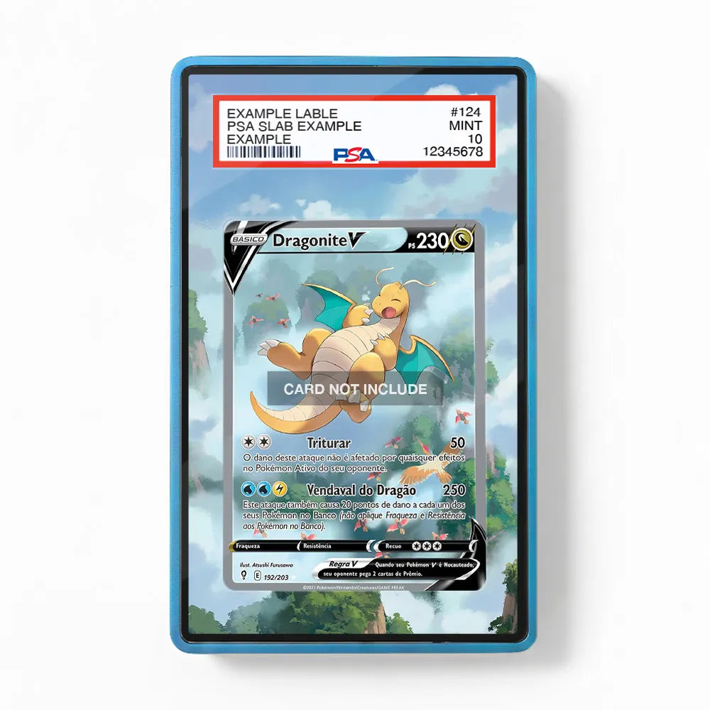 pokemon dragonite v card SIR SAR Evolving Skies Alternate Art Extended Art | PSA Graded Guard Display Case, Magnetic Display Case, Screws Display Case Stitched Edges::No Stitching (Default) Commander 2014 This is one of 2012 McDonald's promotional Pokémon
