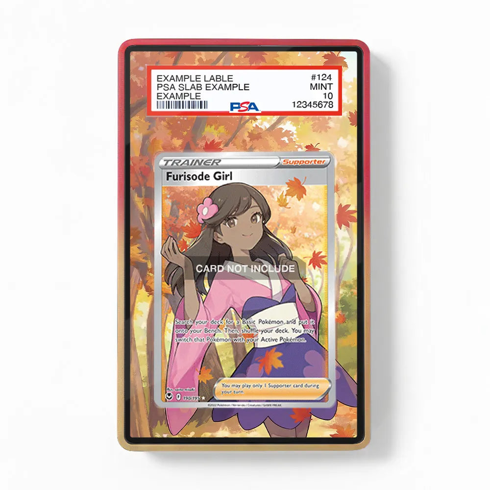 Furisode Girl 190-195 Ultra Rare Silver Tempest Extended Art Pokemon Card Display Case