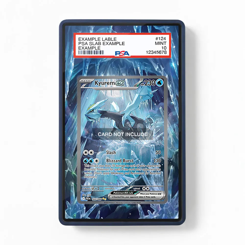 black and blue bordered pokemon cards Kyurem ex 165-086 SIR SAR Bolt Extended Art Card Display Case Type:OP13+PRB02 bundle most popular Item Rarity 2022 Pokemon Sword &