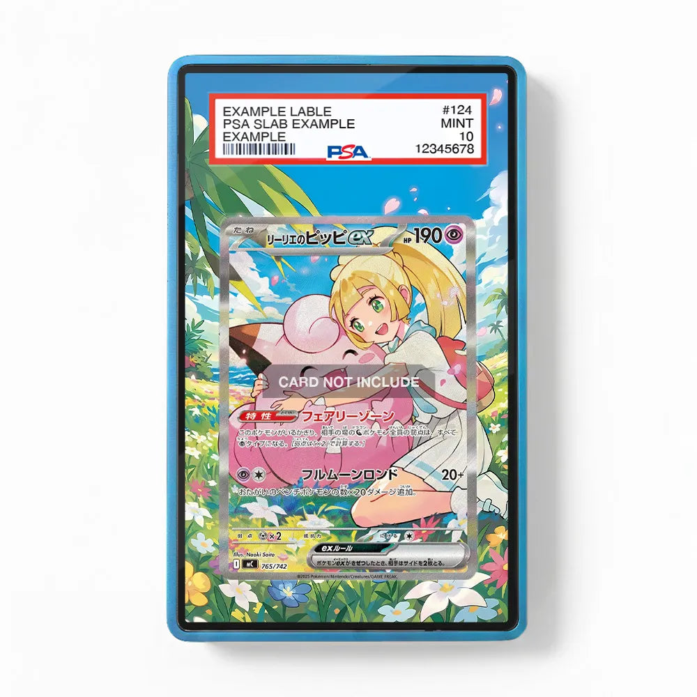 lillie's pokemon cards Lillie's Clefairy ex SIR SAR Ascended Heroes Extended Art Pokemon Card  Display Case