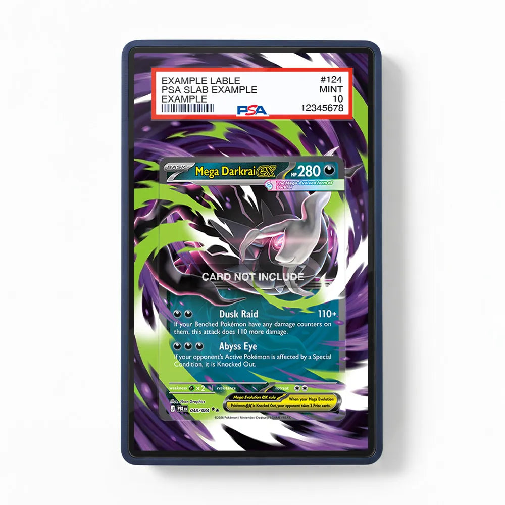rare darkrai card Mega ex 048-084 Ultra PBL Pitch Black Extended Art Display Cases Condition - SKU:GD - 35460 #charizard favorite character Synchro VS Xyz! Yu-Gi-Oh