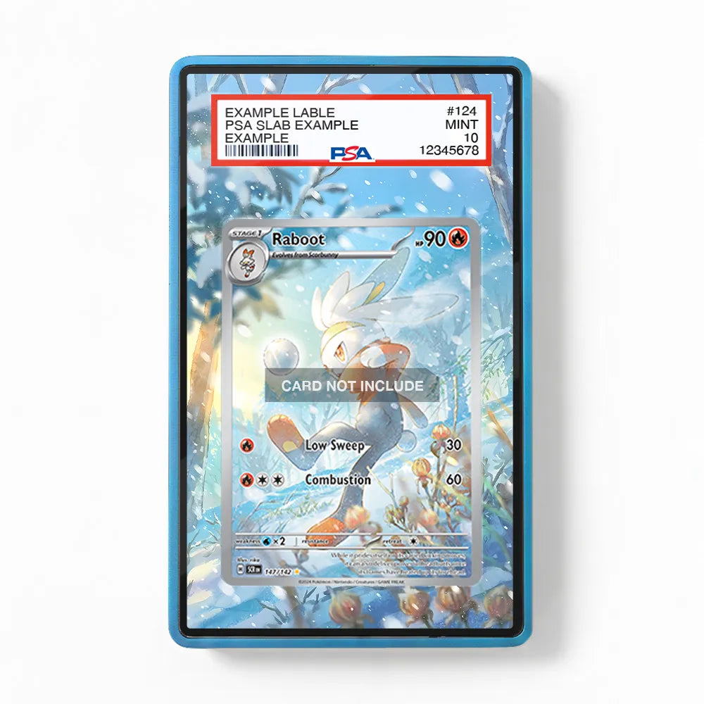 Raboot 147-142 IR AR Stellar Crown Extended Art Pokemon Card Display Case