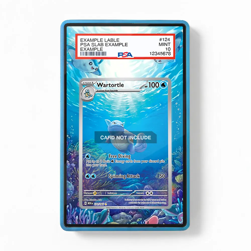 Wartortle 171-165 IR AR Pokemon 151 Extended Art Display Case
