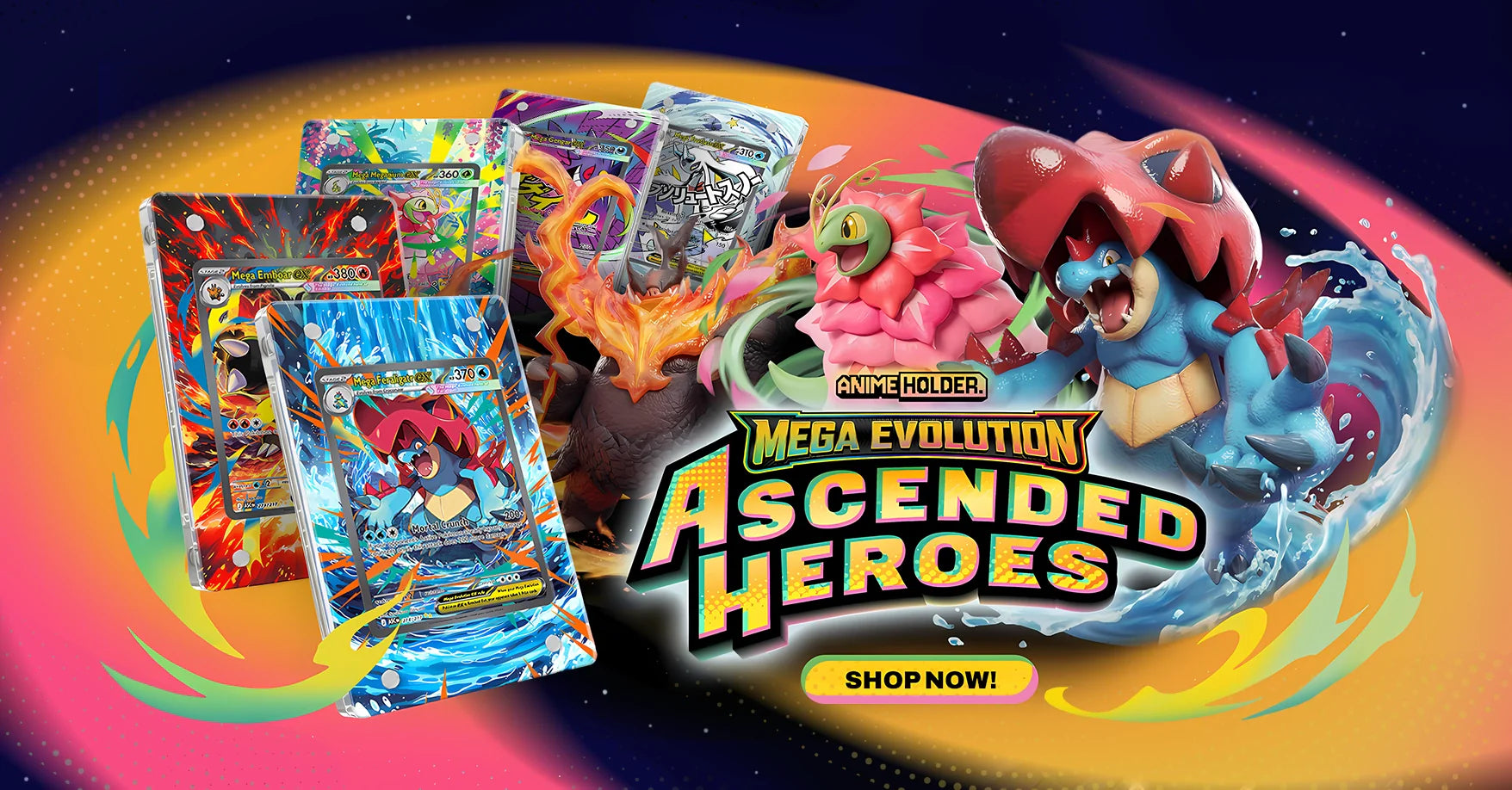 Best card extended display frame cases from Ascended Heroes - Anime Holder