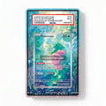 Alomomola 108-086 Black Bolt Pokemon Cards Extended Art Display Cases - PSA Slab Case - Front View