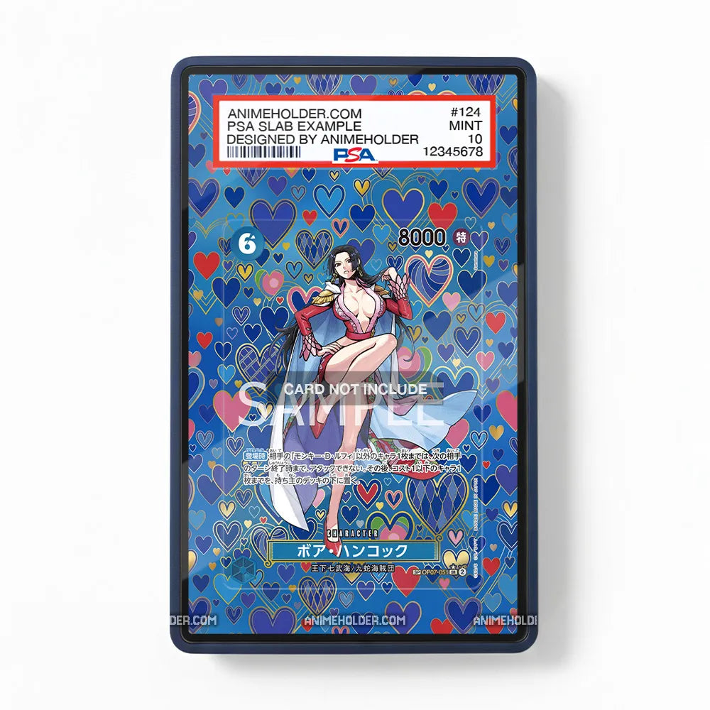 Boa Hancock SP OP07-051 Emperors In The New World One Piece Cards Extended Art Display Cases - PSA Slab Case - Front View