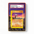 Cubone 72-147 Aquapolis Pokemon Cards Extended Art Display Cases - PSA Slab Case - Front View