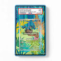 Hitmontop 240-217 Ascended Heroes Pokemon Cards Extended Art Display Cases - PSA Slab Case - Front View