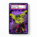 Hulk Secret Wars Purple Parallel Pokemon Cards Extended Art Display Cases - PSA Slab Case - Front View
