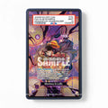 Monkey D. Luffy 008-002 Romance Dawn One Piece Cards Extended Art Display Cases - PSA Slab Case - Front View