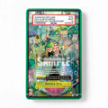 Roronoa Zoro OP12-113 The Azure Sea's Seven One Piece Cards Extended Art Display Cases - PSA Slab Case - Front View