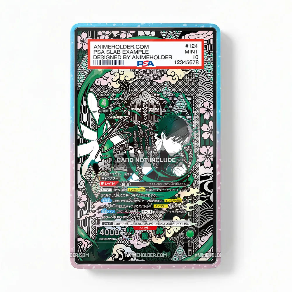 Souta Shinsuke 139-127 The Last Guardian Pokemon Cards Extended Art Display Cases - PSA Slab Case - Front View