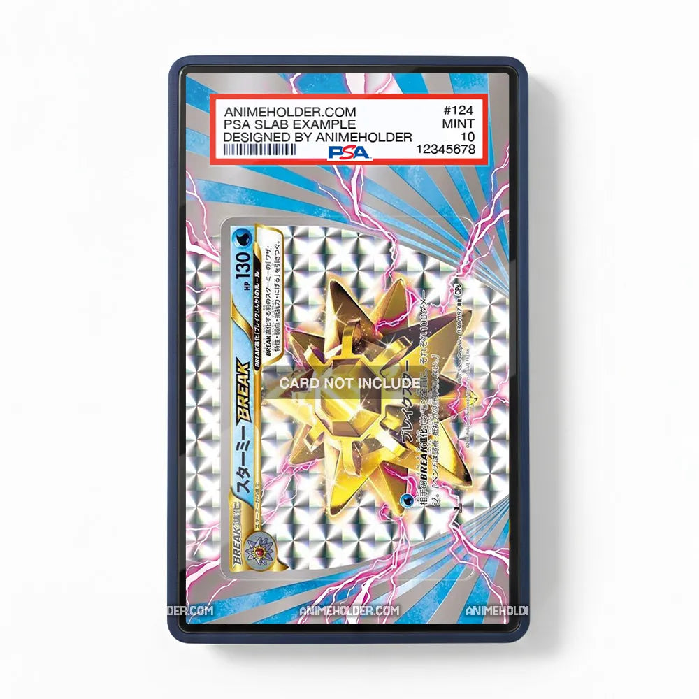 Starmie BREAK 32-108 Evolutions Pokemon Cards Extended Art Display Cases - PSA Slab Case - Front View