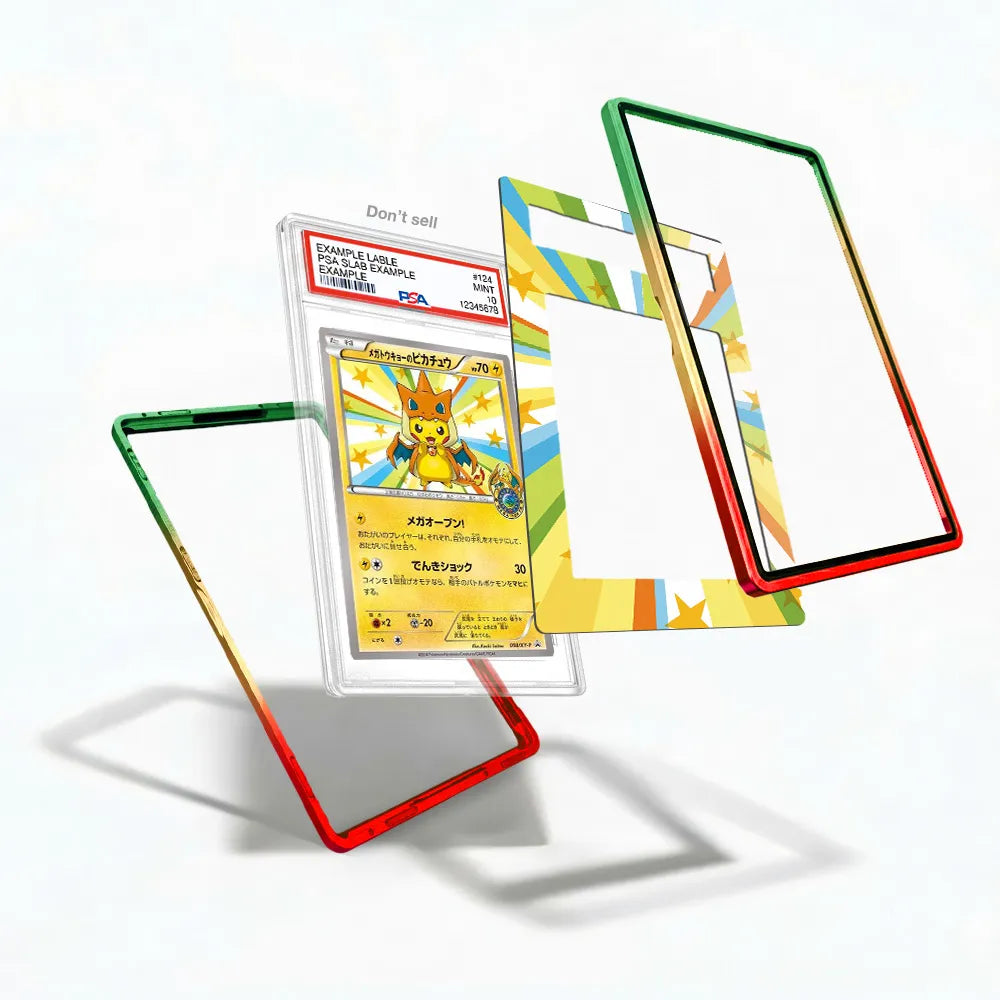 2014 POKEMON JAPANESE XY PROMO Extended Art Display Cases - PSA Slab Case - Detail View
