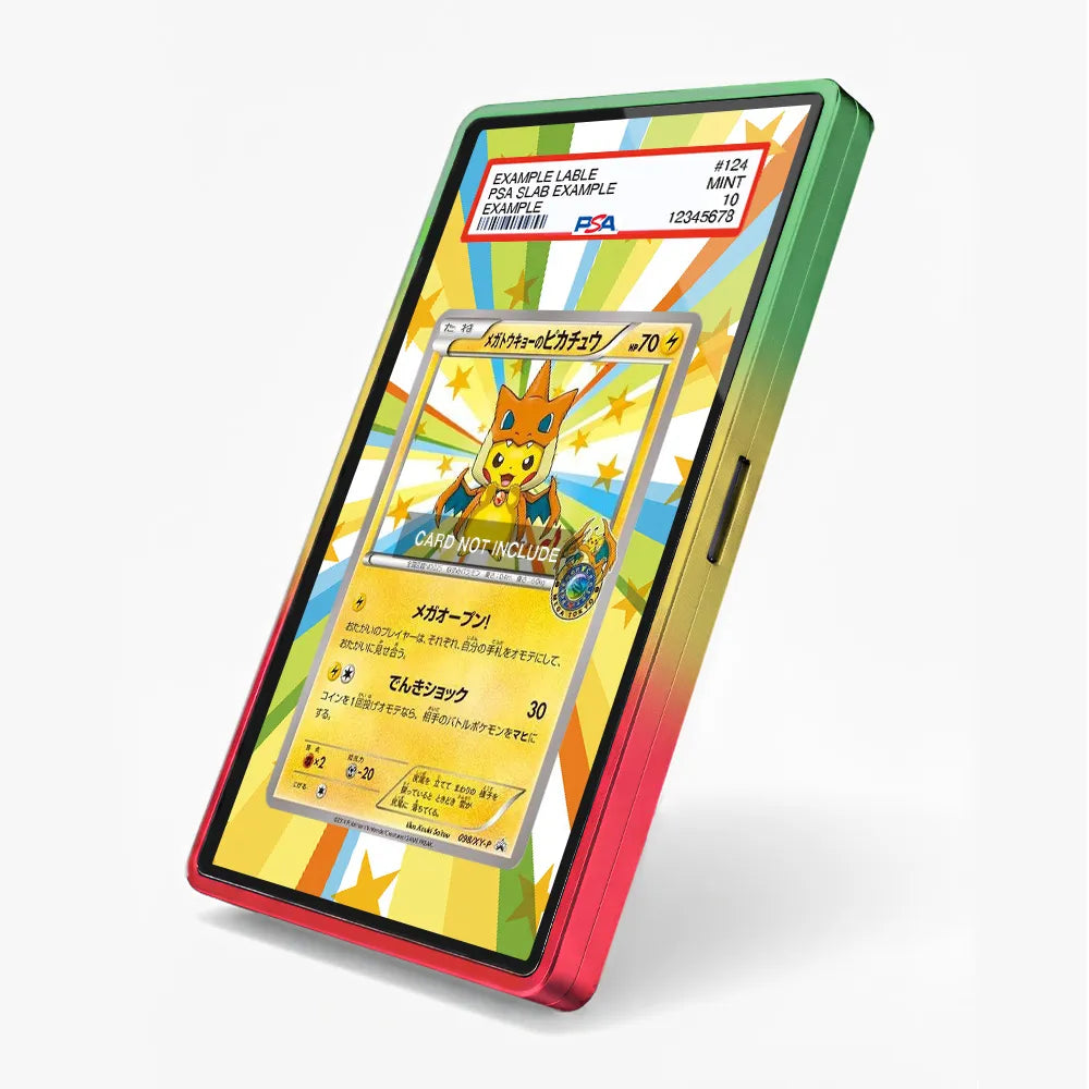 2014 POKEMON JAPANESE XY PROMO Extended Art Display Cases - PSA Slab Case - Side View