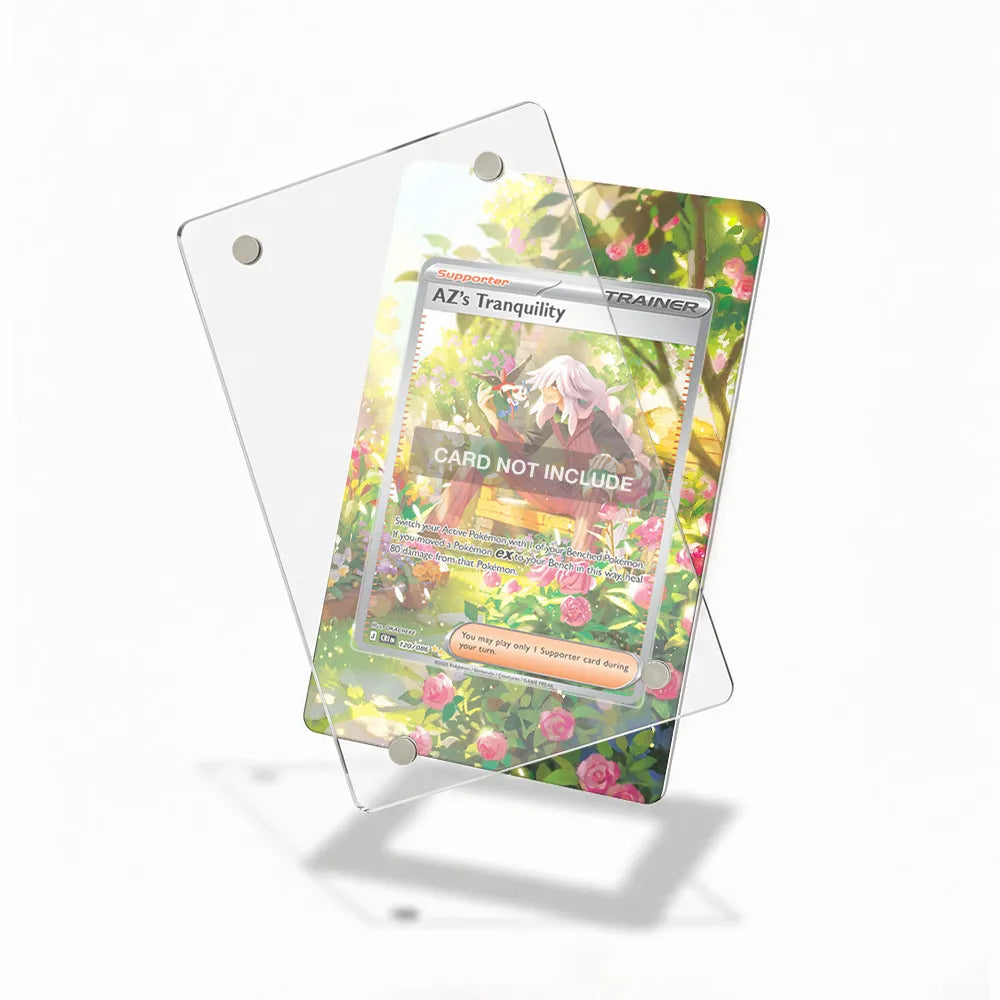 AZ's Tranquility SIR SAR Ninja Spinner Chaos Rising Extended Art Display Cases - Magnetic Case - Detail View