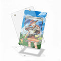 Aarune 101-076 SR Storm Emeralda Delta Reign Pokemon Cards Custom Art Display Cases - Magnetic Case - Detail View