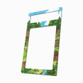 Aarune 111-076 SAR Storm Emeralda Delta Reign Pokemon Cards Custom Art Display Cases - PSA Metal Art Only - Side View
