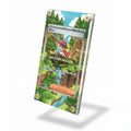 Aarune 111-076 SAR Storm Emeralda Delta Reign Pokemon Cards Custom Art Display Cases - Screws Case - Side View