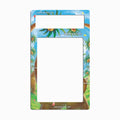 Alolan Exeggutor 129-128 30th Anniversary Pokemon Cards Custom Art Display Cases - PSA Metal Art Only - Front View