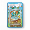 Alolan Exeggutor 129-128 30th Anniversary Pokemon Cards Custom Art Display Cases - PSA Slab Case - Front View