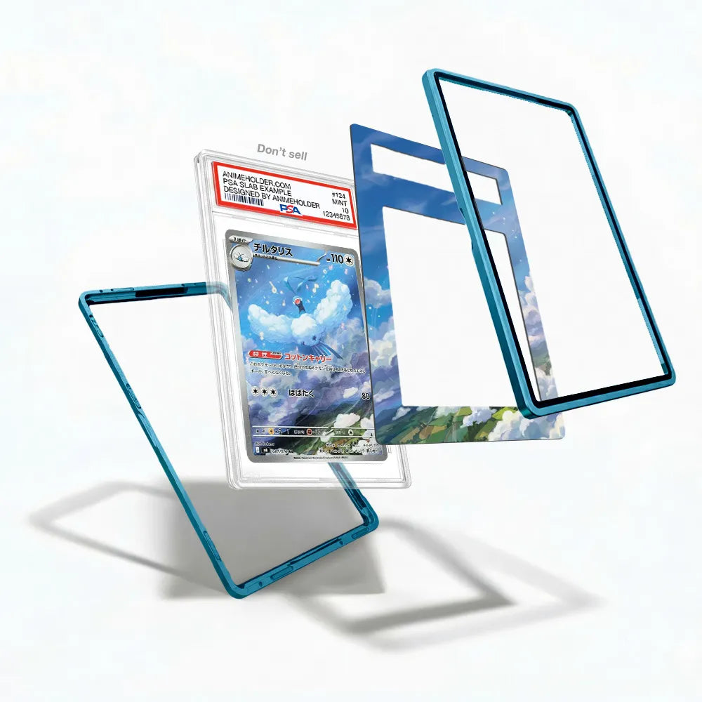 Altaria 087-076 AR Storm Emeralda Delta Reign Extended Art Display Cases - PSA Slab Case - Detail View