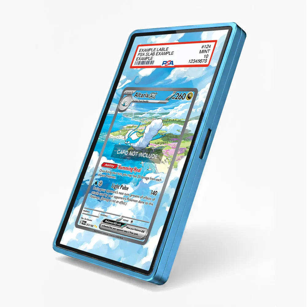 Altaria ex 253-182 SIR SAR Paradox Rift Extended Art Display Cases - PSA Graded Guard Case - Side View