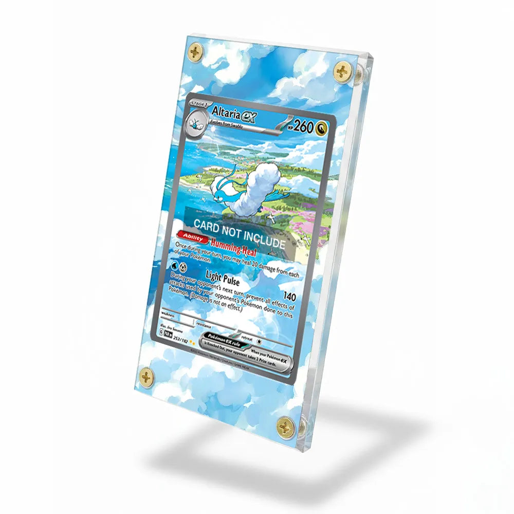 Altaria ex 253-182 SIR SAR Paradox Rift Extended Art Display Cases - Screws Case - Side View