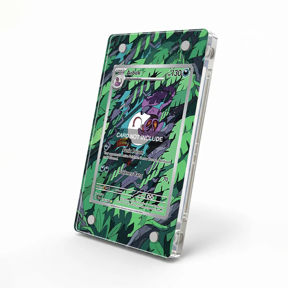 Arbok 176-162 IR AR Temporal Forces Extended Art Display Cases - Magnetic Case - Side View