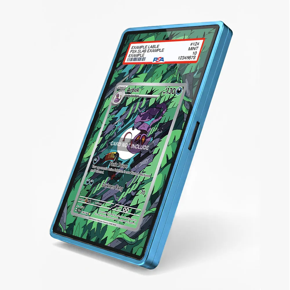 Arbok 176-162 IR AR Temporal Forces Extended Art Display Cases - PSA Graded Guard Case - Side View