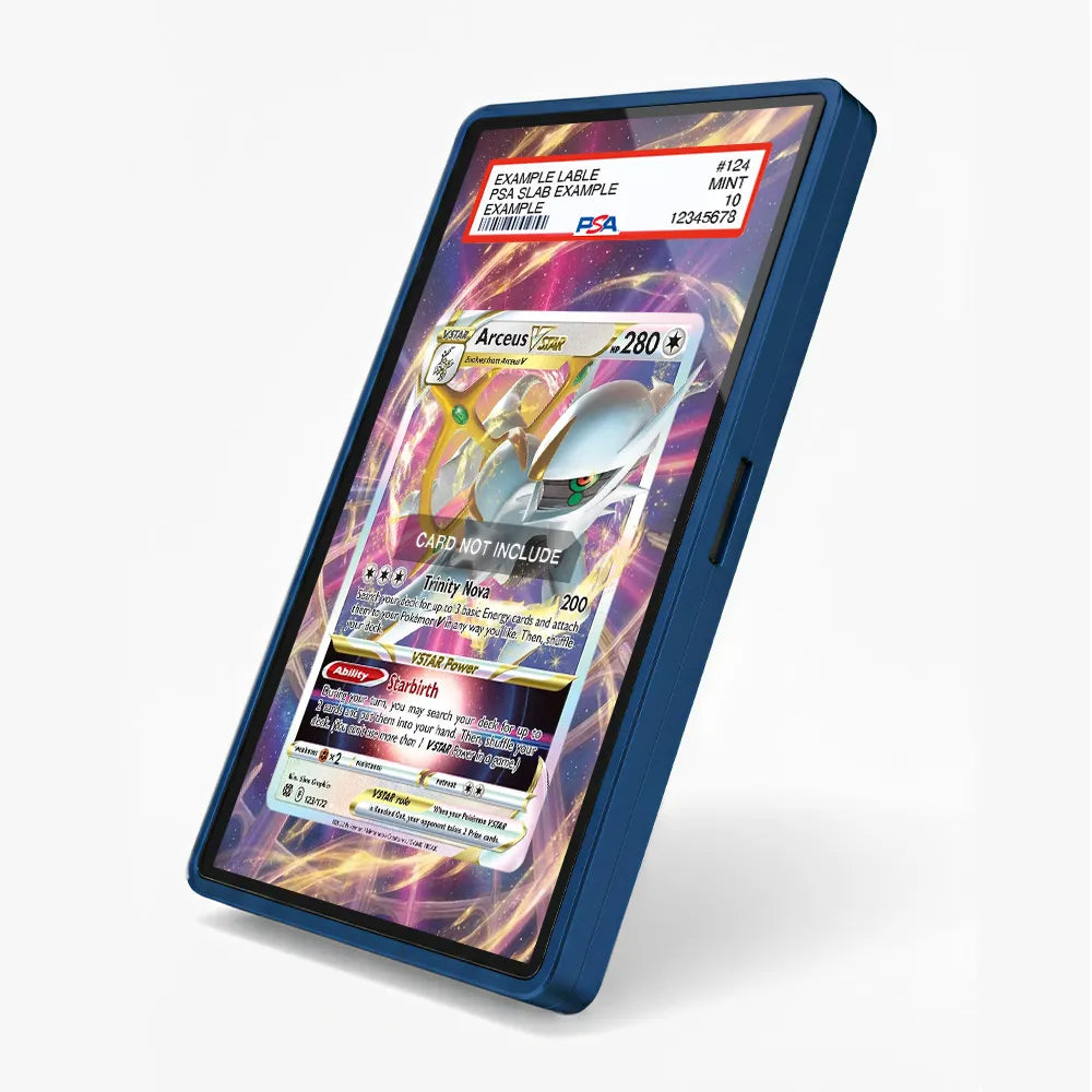 Arceus VSTAR 123-172 VSTAR Brilliant Stars Extended Art Display Cases - PSA Slab Case - Side View