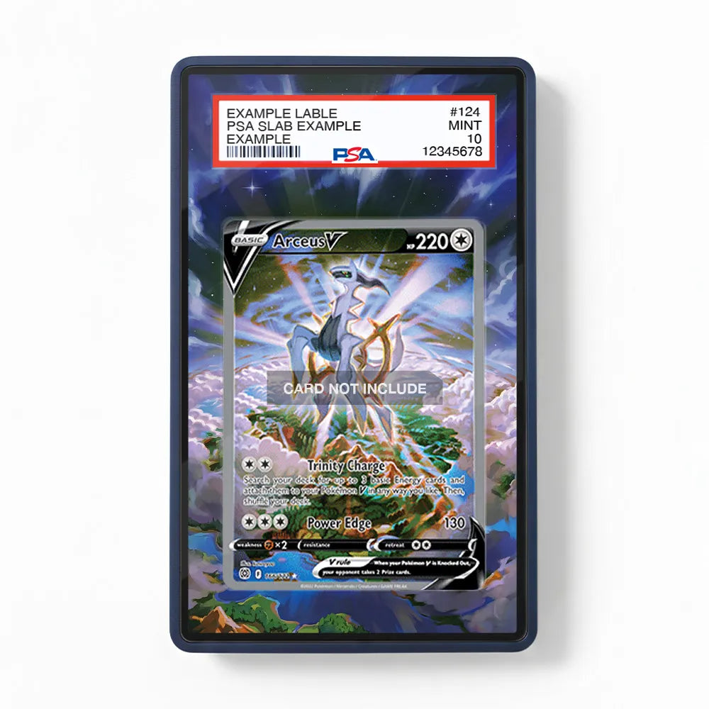 Arceus V 166-172 SIR SAR Brilliant Stars Alternate Art Extended Art Display Cases - PSA Graded Guard Case - Front View
