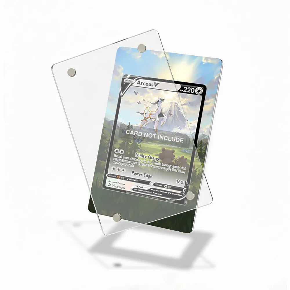 Arceus V SWSH 204 Promo Extended Art Display Cases - Magnetic Case - Detail View