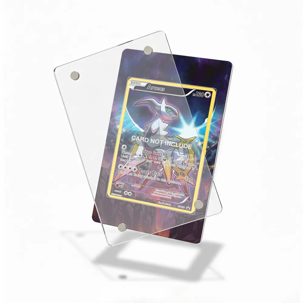 Arceus XY116 Promo XY Series Extended Art Display Cases - Magnetic Case - Detail View