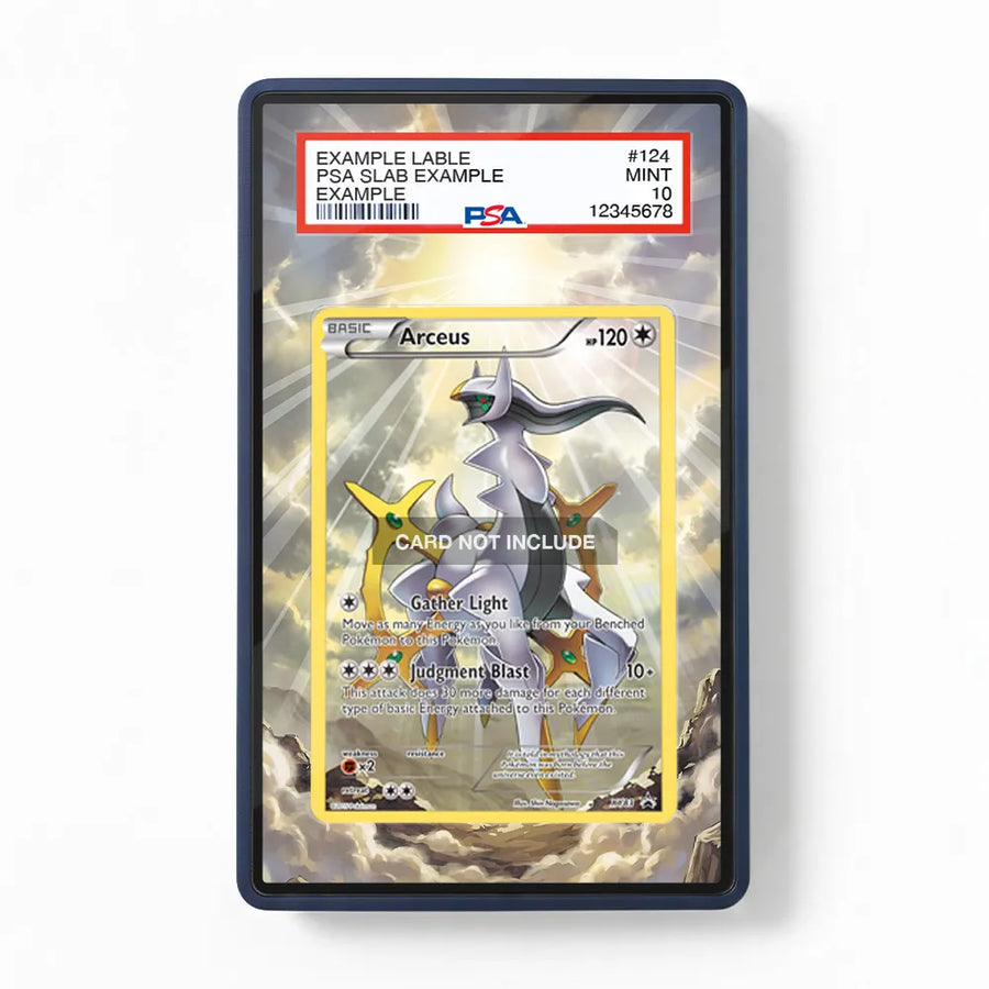 Arceus XY83 Promo XY Series Extended Art Display Cases - PSA Slab Case - Front View