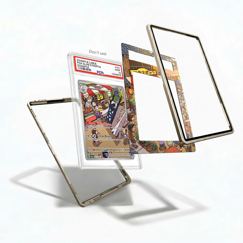Archaludon 155-142 SIR SAR Stellar Crown Extended Art Display Cases - PSA Graded Guard Case - Detail View