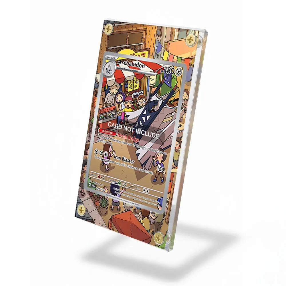 Archaludon 155-142 SIR SAR Stellar Crown Extended Art Display Cases - Screws Case - Side View