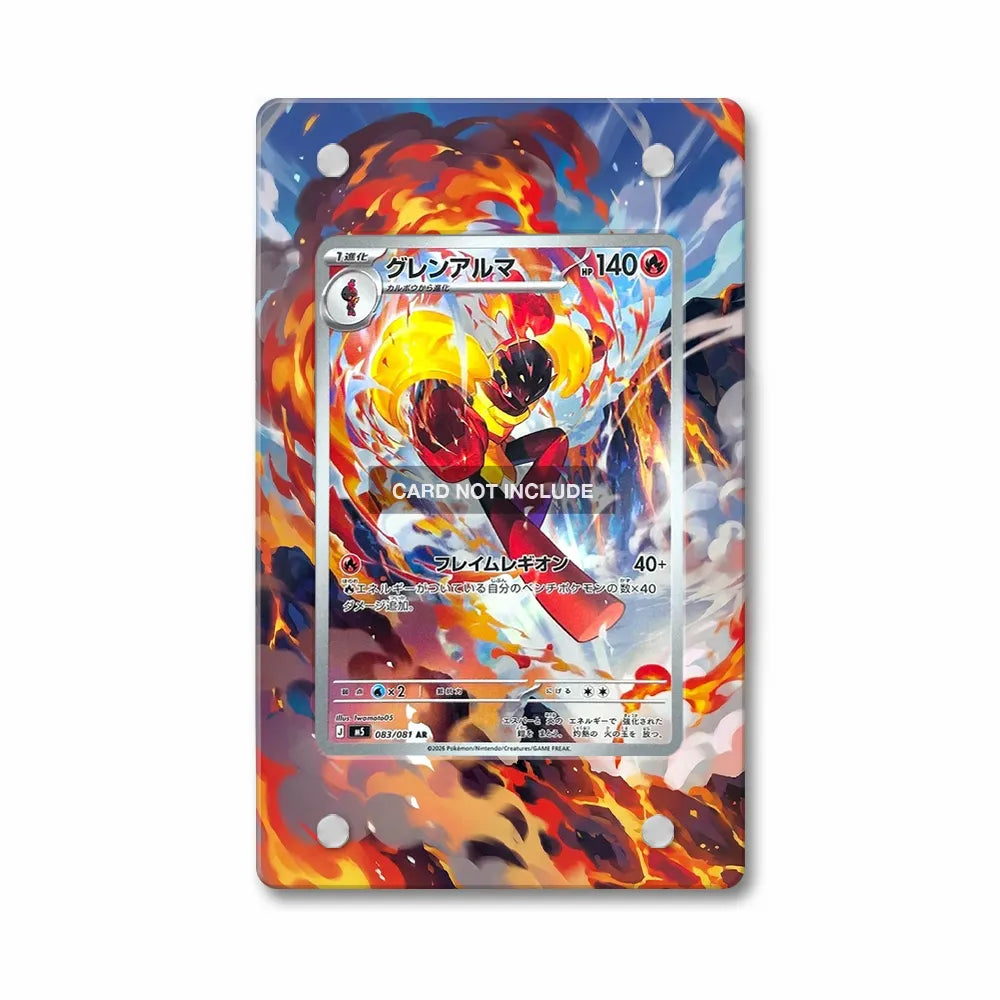 Armarouge 083-081 AR M5 Extended Art Display Cases - Magnetic Case - Front View