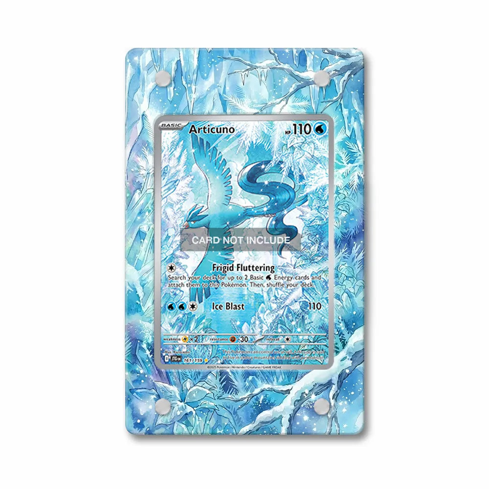 Articuno 161-159 IR AR Journey Together Extended Art Display Cases - PSA Graded Guard Case - Front View