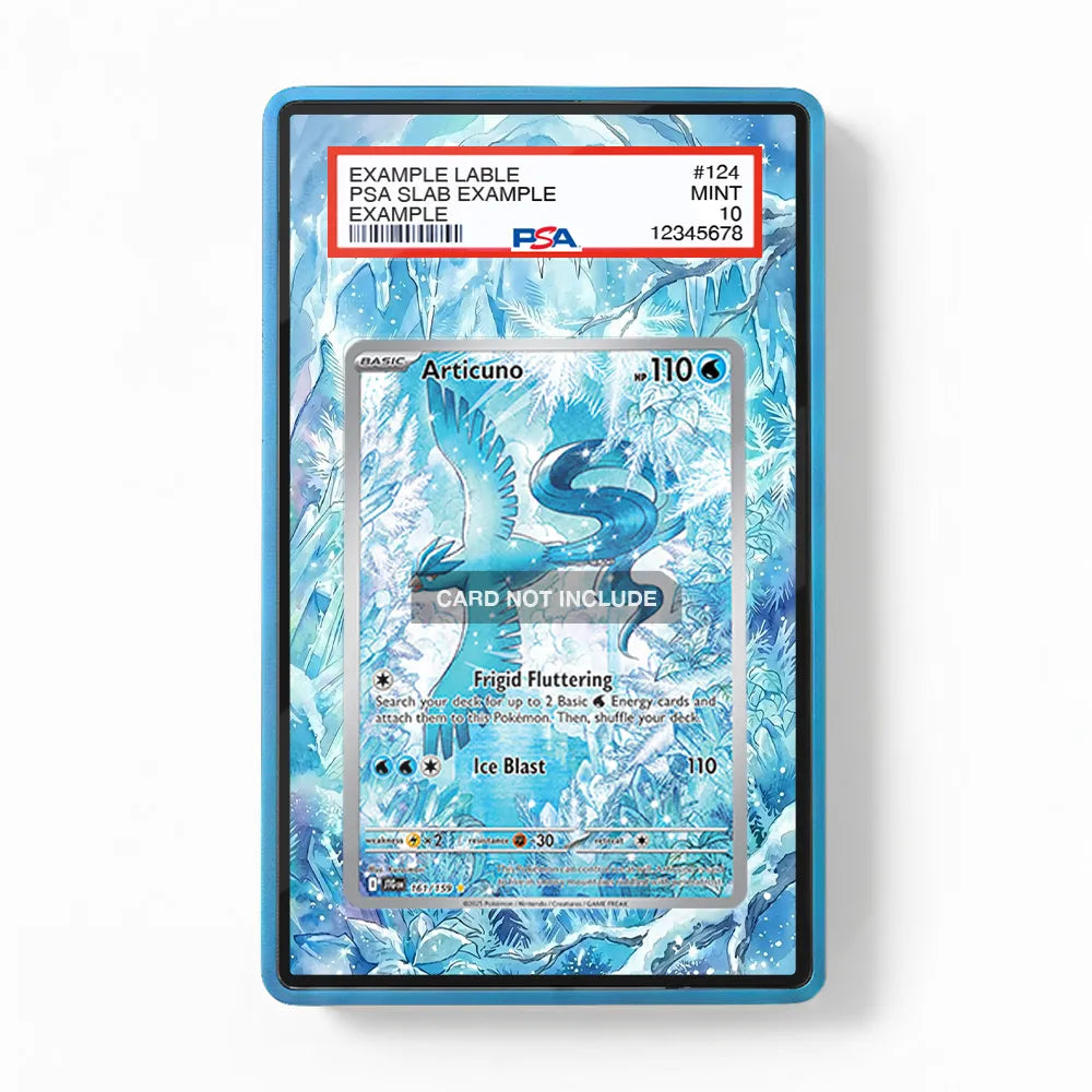 Articuno 161-159 IR AR Journey Together Extended Art Display Cases - PSA Graded Guard Case - Front View