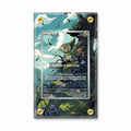Axew 145-086 Black Bolt Pokemon Cards Extended Art Display Cases - Screws Case - Front View