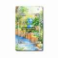 Azurill 086-076 AR Storm Emeralda Delta Reign Pokemon Cards Custom Art Display Cases - Magnetic Case - Front View
