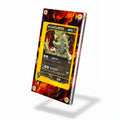 Banquillas 090-141 VS Pokemon Cards Custom Art Display Cases - Screws Case - Side View