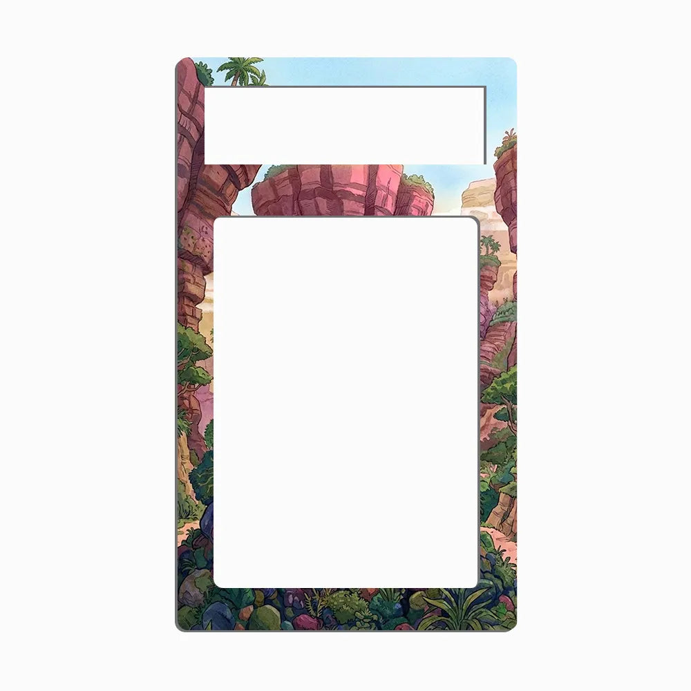 Bastiodon 091-081 AR M5 Pitch Black Extended Art Display Cases - PSA Metal Art Only - Front View