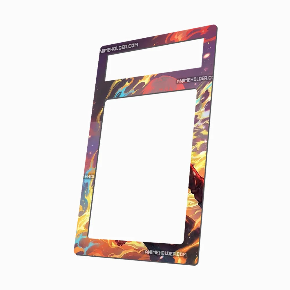 Battle of Aces GD01-111 Battle Spirits Pokemon Cards Custom Art Display Cases - PSA Metal Art Only - Side View