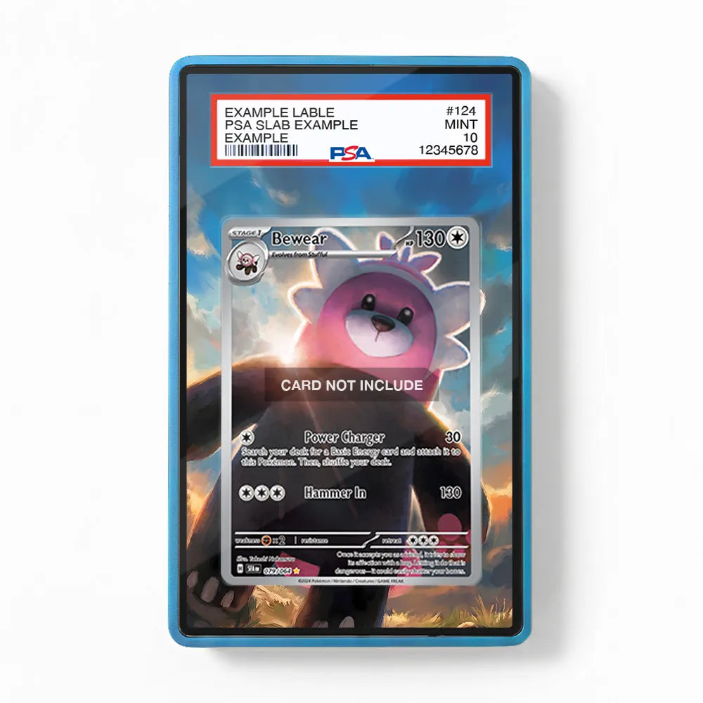 Bewear 079-064 IR AR Shrouded Fable Extended Art Display Cases - PSA Graded Guard Case - Front View