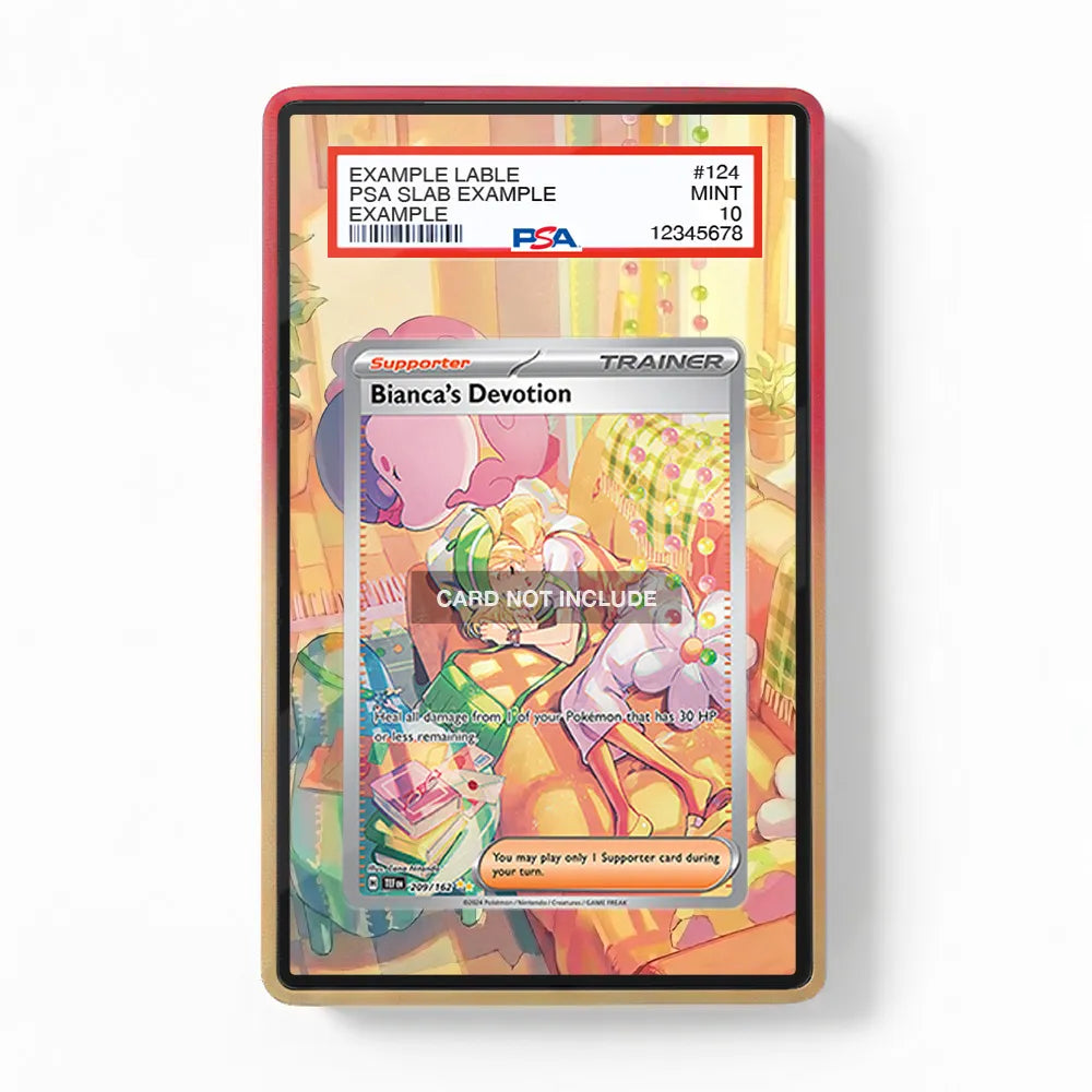 Bianca's Devotion 209-162 Extended Art Display Cases - PSA Graded Guard Case - Front View