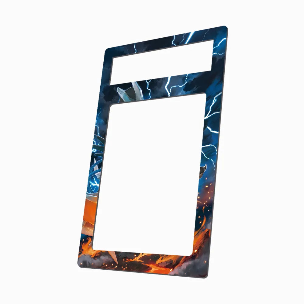 Black Kyurem XY80 Promo XY Series Extended Art Display Cases - PSA Metal Art Only - Side View